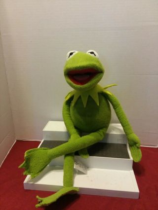Vintage Disney Store Kermit Frog Plush Very
