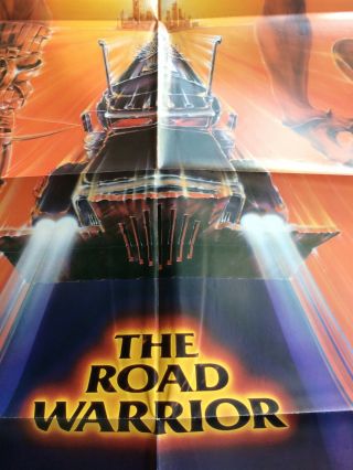Road Warrior,  Mad Max 2 Poster,  Mel Gibson,  27 X 41 " …