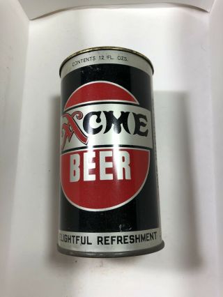 Acme Beer 12oz Flat Top Can Acme Brewing La,  Ca Usbc 28 - 23