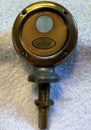 Vintage Boyce Moto - Meter With Ford Script Face,  Model A & T Ford Era