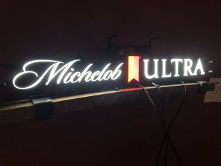 Michelob Ultra Horizontal LED Opti Neo Neon Beer Sign bar light 2