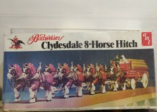 Vintage Budweiser Clydesdale 8 - Horse Hitch Kit