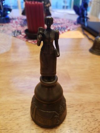 Rare Vintage Ballantyne Bronze Teacher 1981 Bell