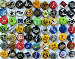 1,  000 [[mixed]] Beer Bottle Cap Assortment.  45,  Brands,  Micro / Macro Assortment