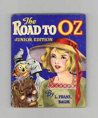 The Road To Oz (junior Edition) By L.  Frank Baum - 1939 - Gorgeous Art Inside