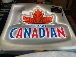 Led Molson Canadian Beer Sign