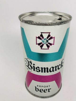 Bismarck Beer - One Sided Flat Top Can.  Chicago,  Illinois - Il -