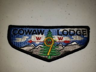 Boy Scout Oa 9 Cowaw S2a Lodge Flap