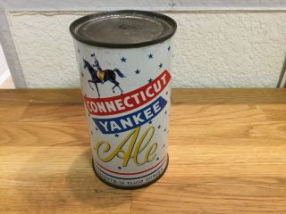 Connecticut Yankee Ale (51 - 5) Empty Flat Top Beer Can By Harvard,  Lowell,  Ma
