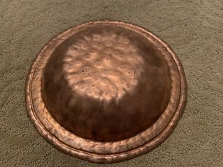 Hand Hammered Wrought Copper Bowl by Echard Glander 2