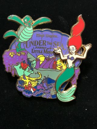 Disney Pin Wdw Under The Sea Journey Of The Little Mermaid Ariel