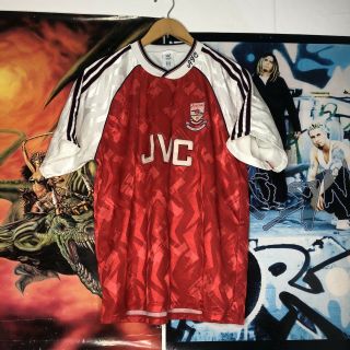Arsenal Adults L 1990 Adidas Football Shirt Jersey Vintage 90’s Footbal