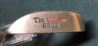 Vintage The Wilson 8802 Putter 36” Rh
