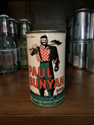 Paul Bunyan Flat Top Beer Can - Paul Bunyon Div (wi) Usbc 112 - 25