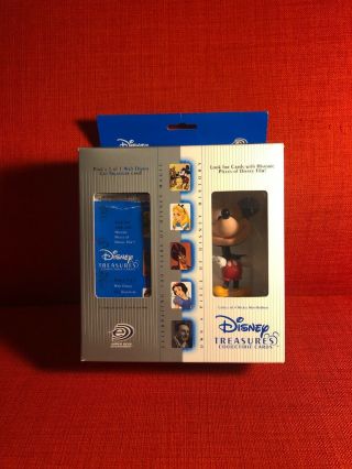 Disney Treasures Millennium Mickey Bobber And Collectible Cards 2003 Upper Deck