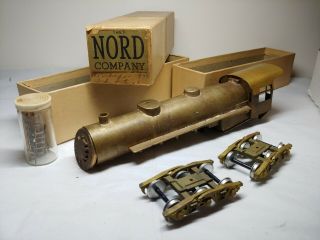 Vintage S Gauge Scale Brass Mikado Steam Engine Nord Company Kit Parts