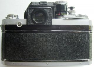 Vintage Nikon F camera body with associated Nikon book and literature 2