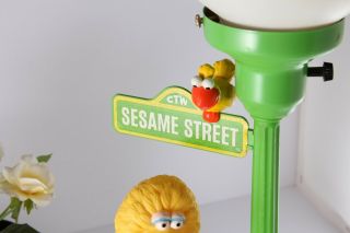 Vintage 1970s Sesame Street Big Bird Table Lamp 3