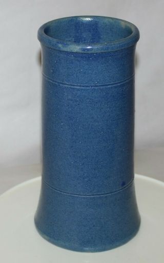 Antique Art Pottery Vase Azure Blue Maker? Arts & Crafts Era