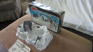 Star Wars vintage complete Imperial Attack Base playset w/box and instructions 2