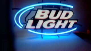 Vintage 1965 Bud Light Neon Sign