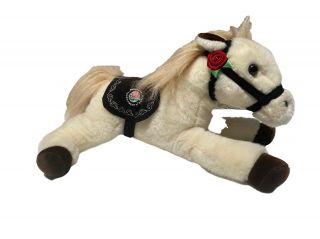 Wells Fargo Legendary Pony El Toro Cream Plush Horse Stuffed Animal