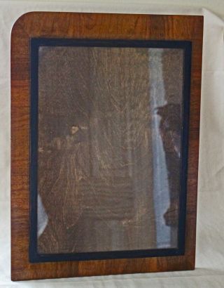Vintage Wooden Standing Art Deco Photo Frame