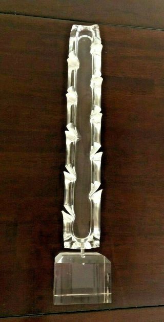 Mid Century Astrolite Products Lucite Tower Sculpture Ritts Co.  La