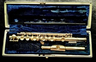 Vintage Artly Silver Piccolo.  Pads.