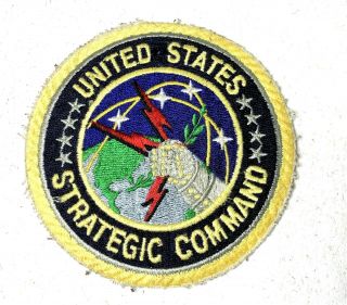 United States Strategic Command Missile Defense Usaf Patch