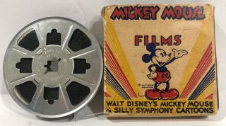 1942 Walt Disney’s Mickey Mouse Silly Symphony Cartoons Pluto Junior 8mm Reel