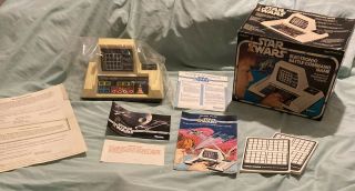1979 Vintage Star Wars Electronic Battle Command Game W/ Box & All Paperwork,