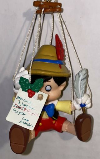 Pinocchio A Real Boy For Christmas By Enesco Christmas Ornament 3
