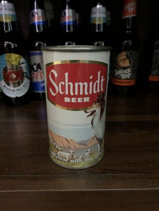 Schmidt Lassie Flat Top Beer Can - Associated Dba Js - St.  Paul Mn