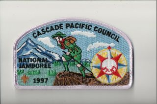 Cascade Pacific Council 1997 National Jamboree Jsp (white)