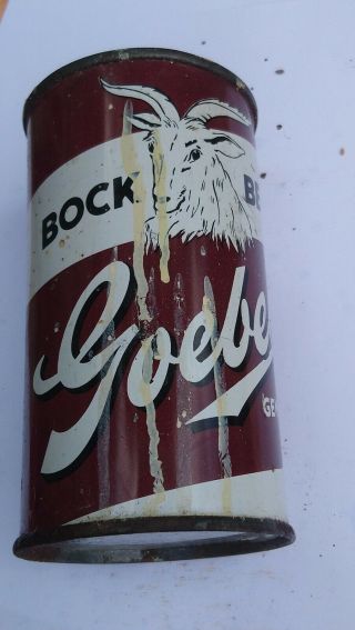 Goebel Bock Beer Can Flat Top Top Removed (17)