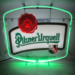 Pilsner Urquell Czech Beer Neon Bar Sign Old Stock Mancave Tavern Game Room