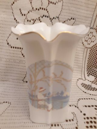 Art Deco Fine Bone China Vase 1920 