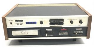 Vintage Rheem Roberts Model 808d 8 Track Stereo Cartridge Recorder Player