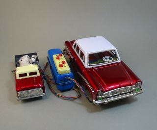 Vintage Tin Toy Remote Control China Me - 746,  Gift Small Pick - Up China