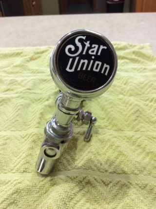 Vintage Star Union Beer Tap Ball Knob