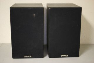 Vintage Tannoy Cr - 650 Bookshelf Speakers - Main Effects Channel - Matched Pair