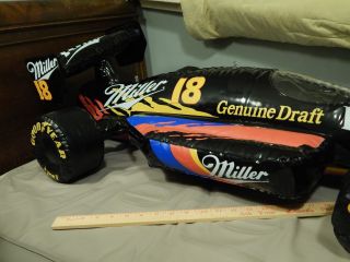 Miller Draft (mgd) 1994 Inflatable F1 Indy Race Car " Goodyear " 18 Ltd