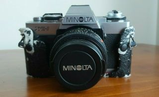 Vintage Minolta Xg - 1 35mm Film Camera,  C1982 - Made In Japan
