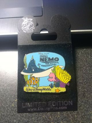Disney Pin Wdw - Finding Nemo - The Musical - First Anniversary Pin Le750