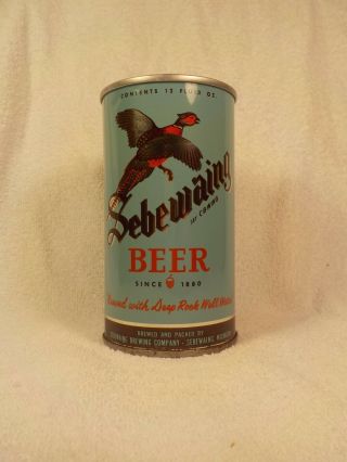 Sebewaing Zip Top Old Beer Can