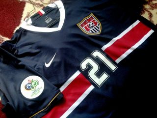 Jersey Us Landon Donovan Nike Usa Wc06 (2xl) Shirt Soccer Usmnt 2006 Vintage