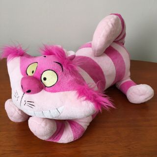 Disney Parks Cheshire Cat Plush Alice In Wonderland Pink Stuffed Animal