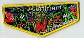 Boy Scout Oa 205 Nguttitehen Lodge 2017 National Jamboree Flap