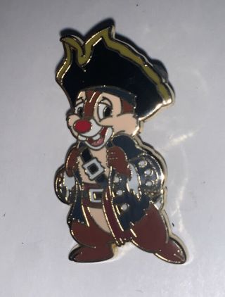 Disney Pin Chip & Dale Festival Of Dreams Event Dlr Dressed As Pirate